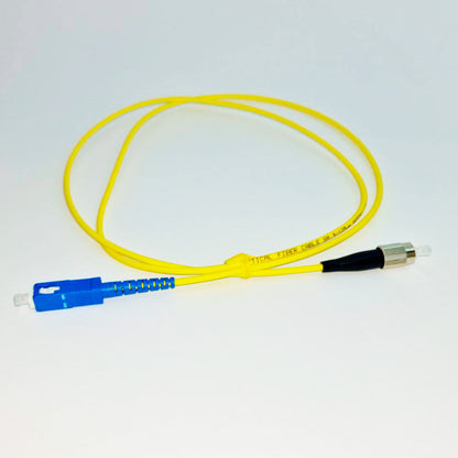 Патч-корд оптичний SM G.657A2 SC/UPC–FC/UPC LSZH 3.0мм 1м